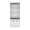 Bar Cabinet Taholah, Living Room, White