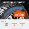 Wheel Accessories Auto Tightening Snow Chains for Home Car